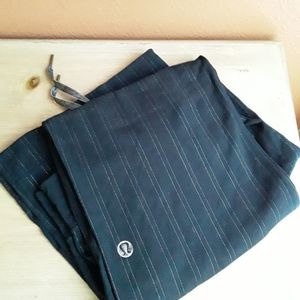 Lululemon wide leg striped pants 8